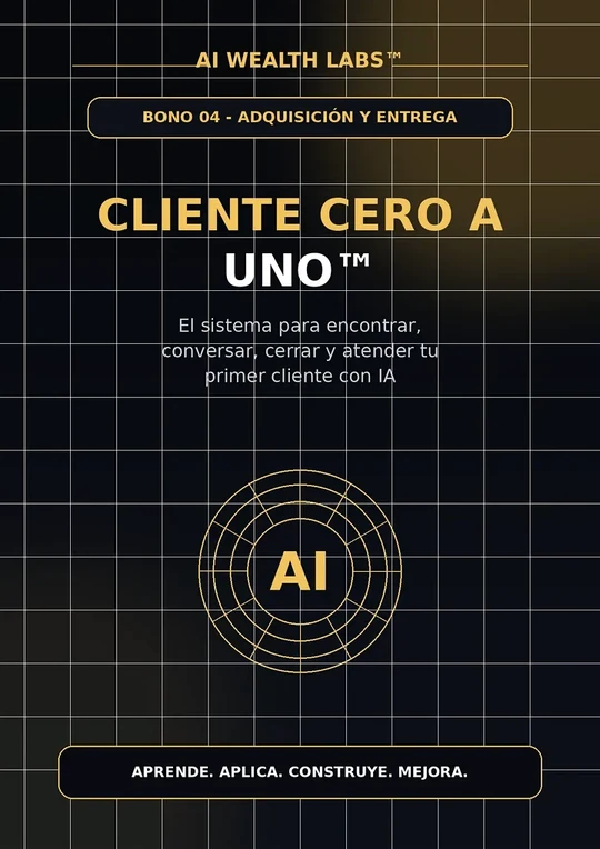 Portada del bono Cliente Cero a Uno